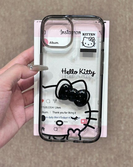 ケース大好きっ子 on LIPS 「キティの頭はとてもかわいいですね#iPhoneケース#購入品#..」(1枚目)