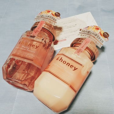 &honey Melty モイストリペア シャンプー1.0／モイストリペア ヘアトリートメント2.0/&honey/シャンプー・コンディショナーを使ったクチコミ（1枚目）