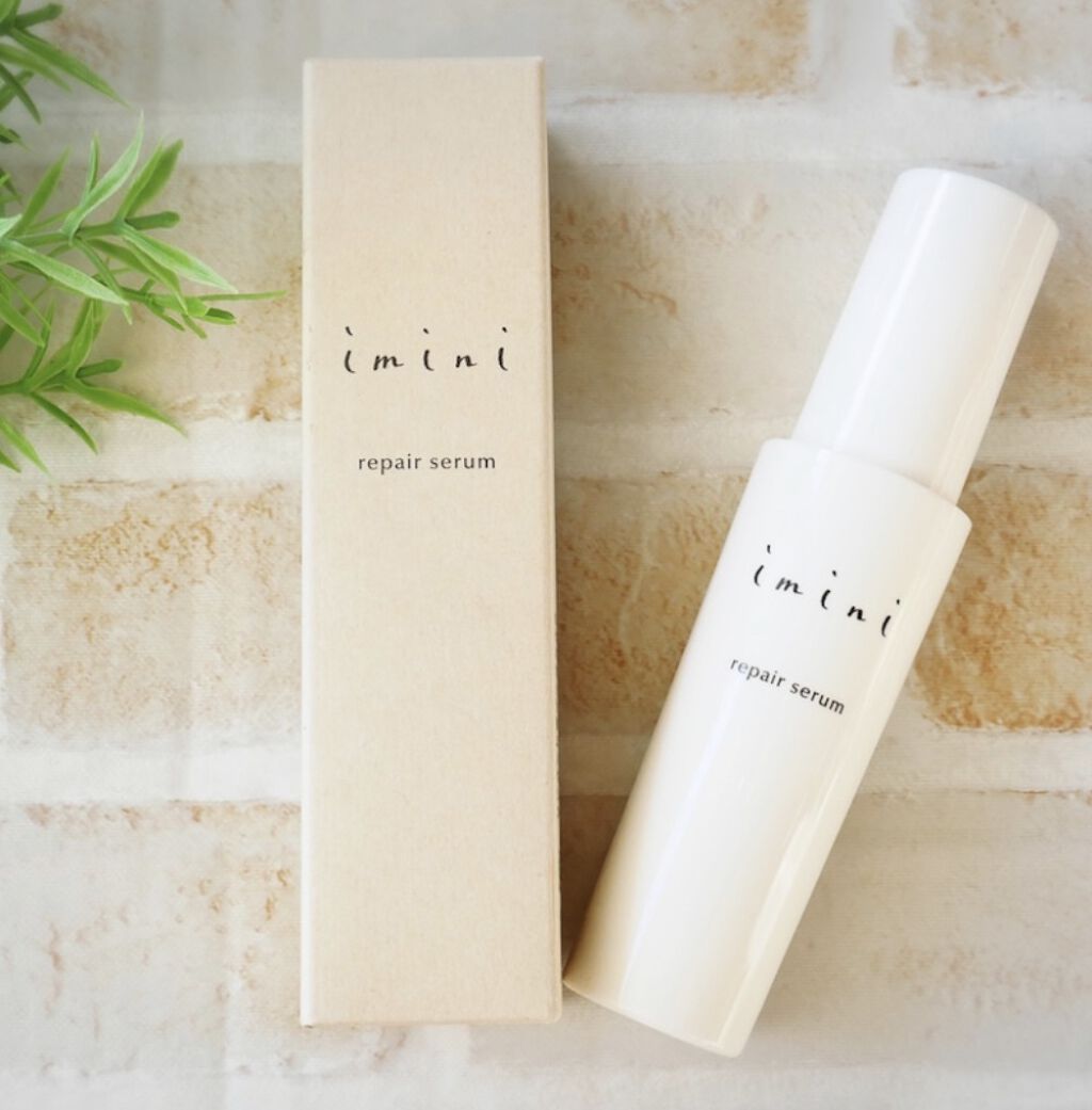 imini リペアセラム/imini/オールインワン化粧品を使ったクチコミ（1枚目）