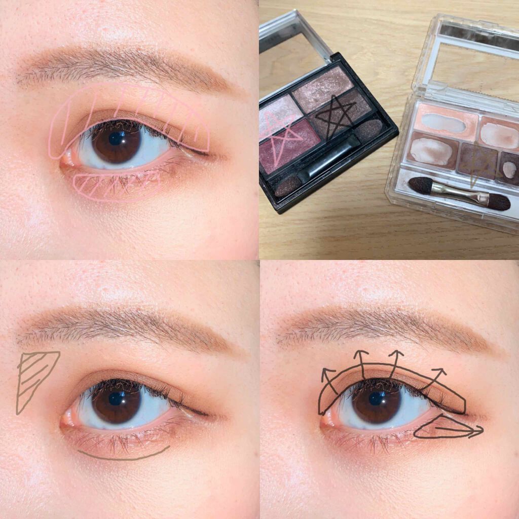 パーフェクトマルチアイズ/キャンメイク/アイシャドウパレットを使ったクチコミ（2枚目）