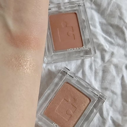 ピースマッチングシャドウ SBE01 ヌードレース/HOLIKA HOLIKA/単色アイシャドウの画像