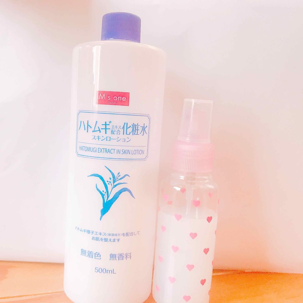 ハトムギ化粧水(ナチュリエ スキンコンディショナー R )/ナチュリエ/化粧水を使ったクチコミ(1枚目)