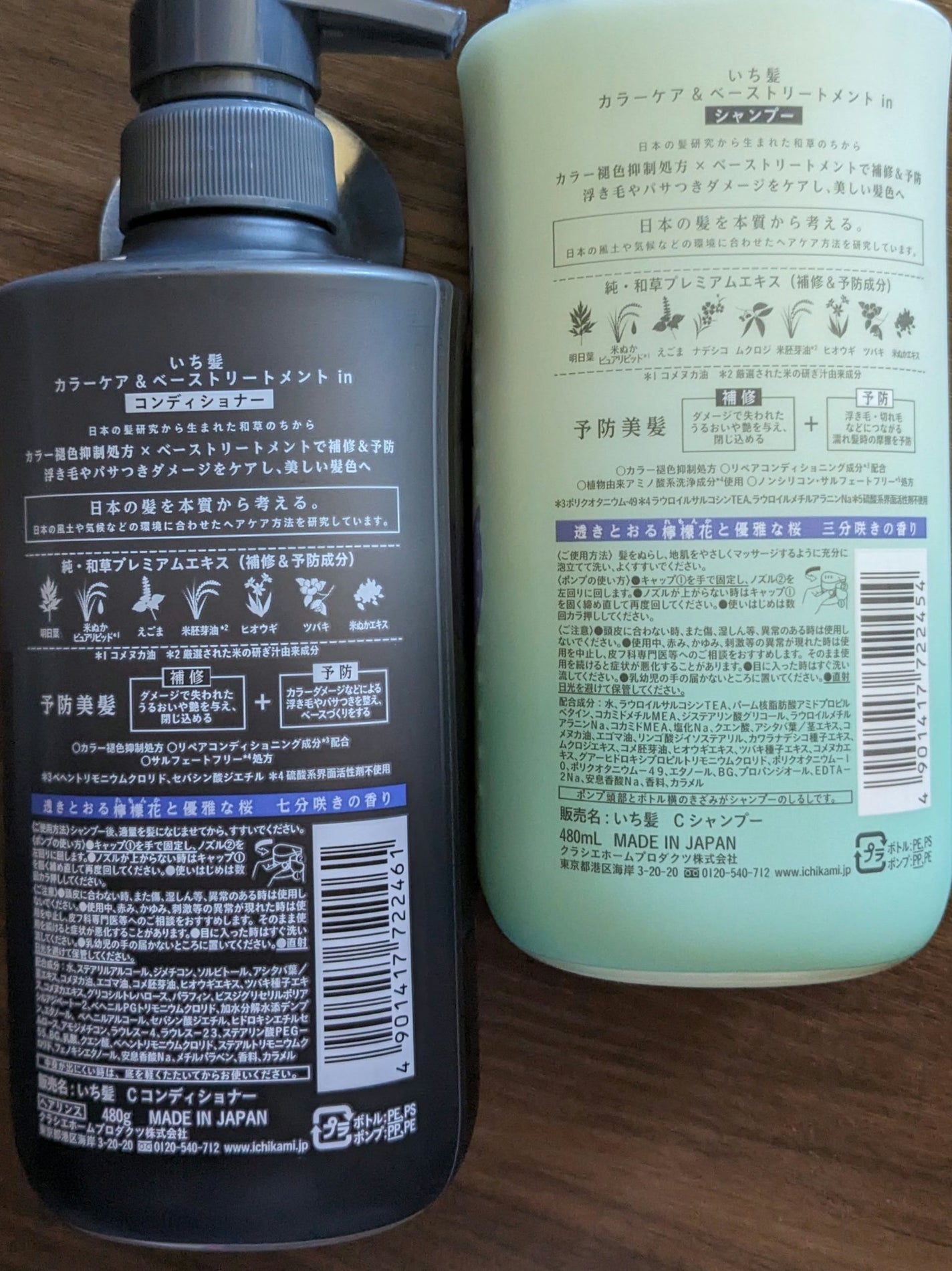 カラーケア&ベーストリートメント in シャンプー/コンディショナー/いち髪/市販シャンプーを使ったクチコミ(2枚目)