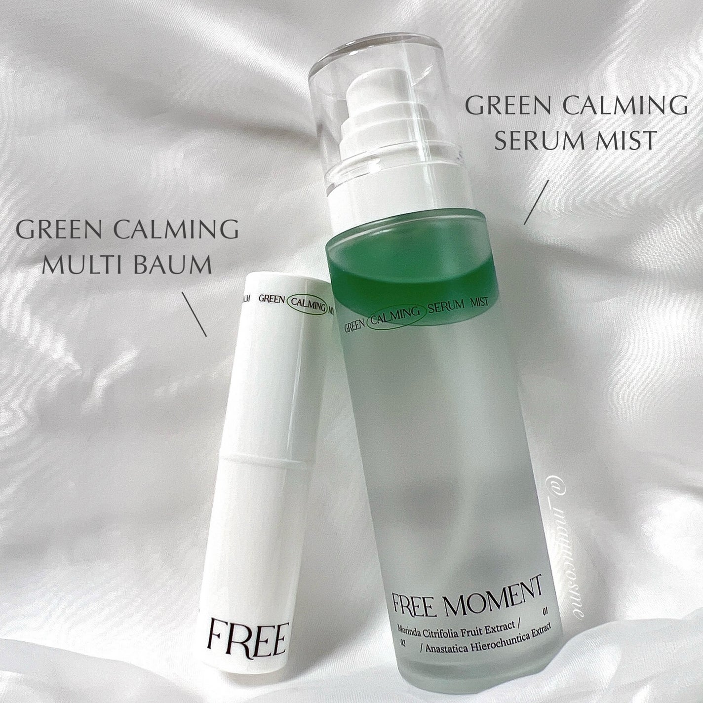 グリーンカーミングセラムミスト/Free Moment /ミスト状化粧水を使ったクチコミ(2枚目)