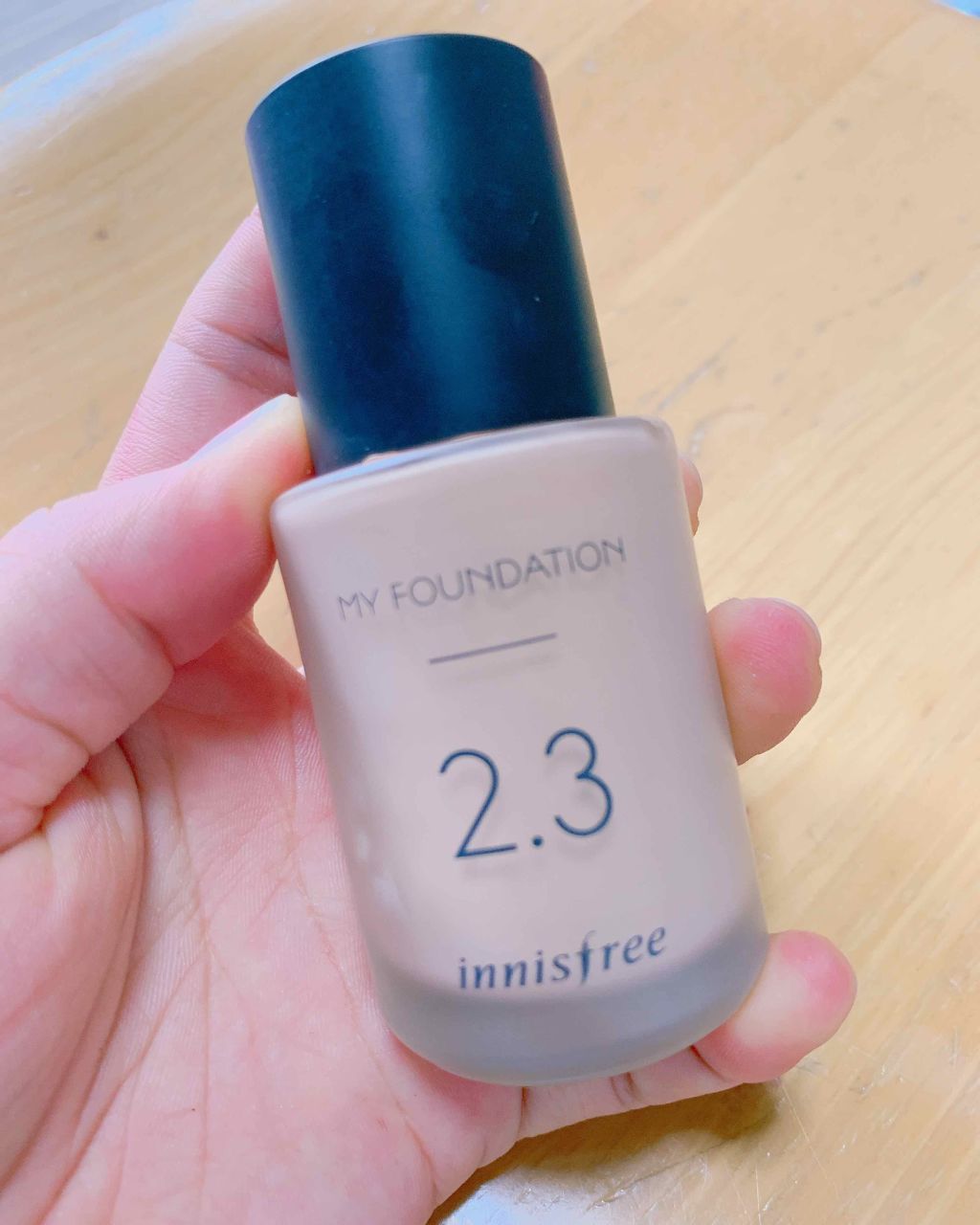 マイファンデーション/innisfree/リキッドファンデーションを使ったクチコミ（1枚目）