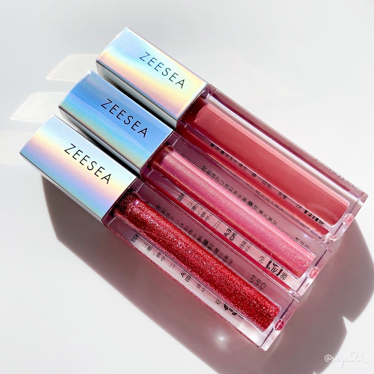 ダイヤモンドシリーズ 星空リキッドアイシャドウ/ZEESEA/リキッドアイシャドウを使ったクチコミ(1枚目)