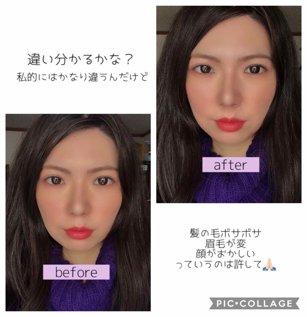 UR GLAM　SHADING BRUSH/U R GLAM/メイクブラシを使ったクチコミ（2枚目）