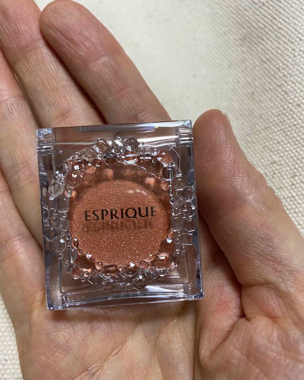 セレクト アイカラー N グロウ OR208/ESPRIQUE/ジェル・クリームアイシャドウを使ったクチコミ（1枚目）