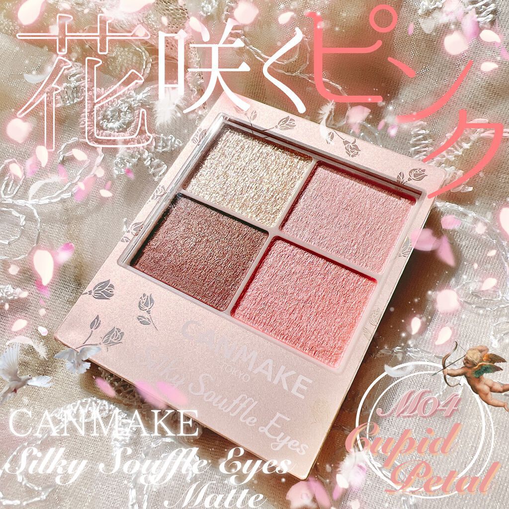 シルキースフレアイズ(マットタイプ)/キャンメイク/アイシャドウパレットを使ったクチコミ(1枚目)