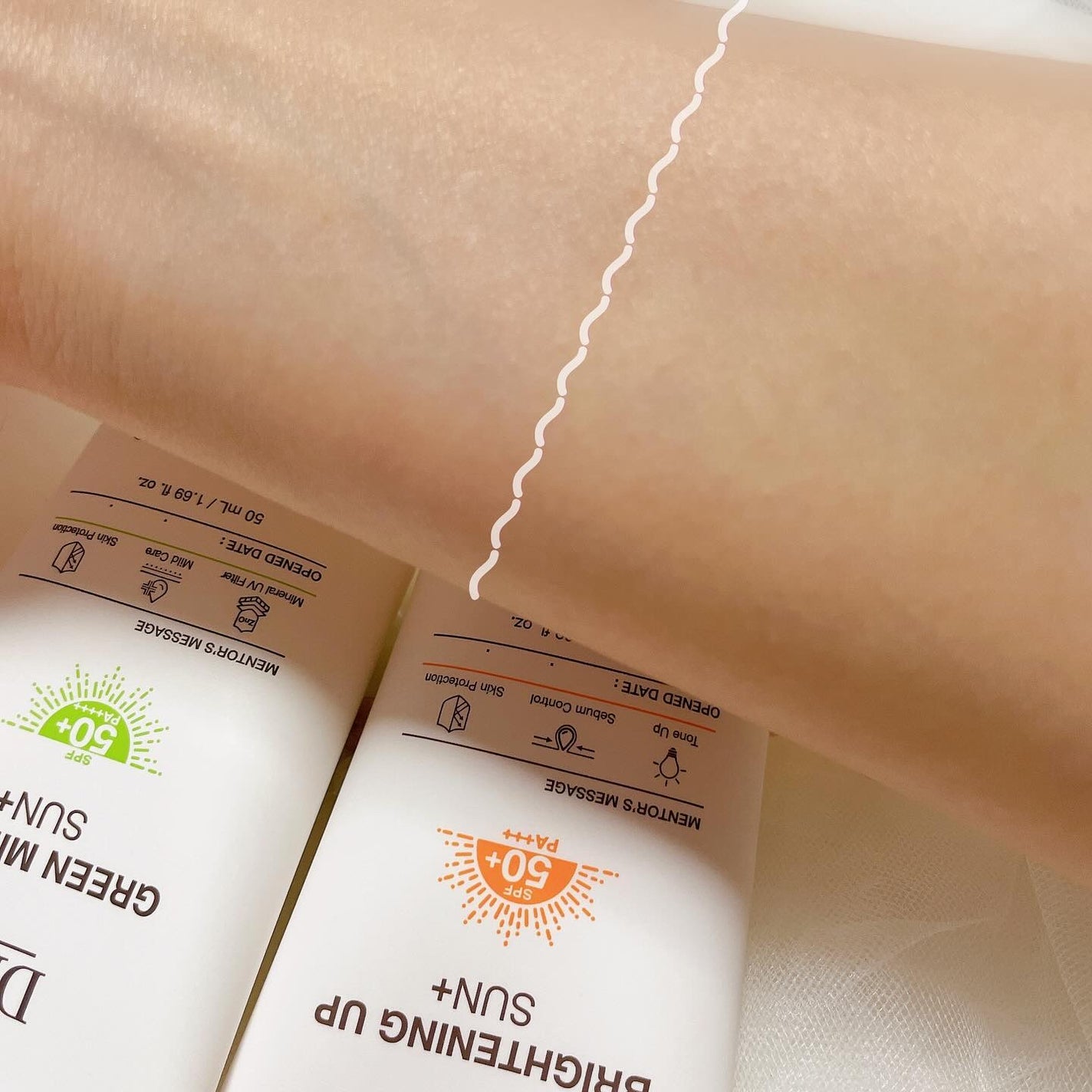 ブライトニングアップサンプラス/Dr.G/日焼け止めクリームを使ったクチコミ(6枚目)