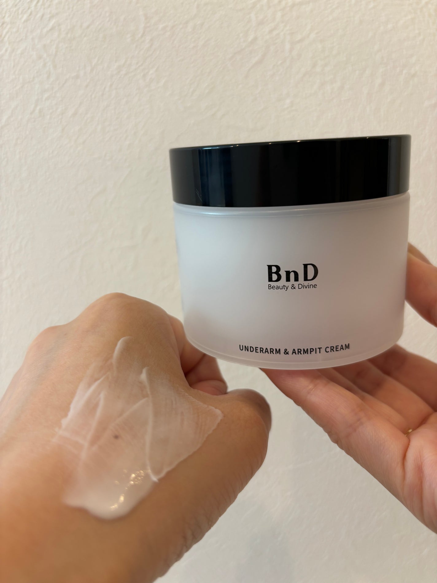 BnDアンダーアームクリーム(ボディクリーム)/BnD/デリケートゾーンケアを使ったクチコミ(4枚目)