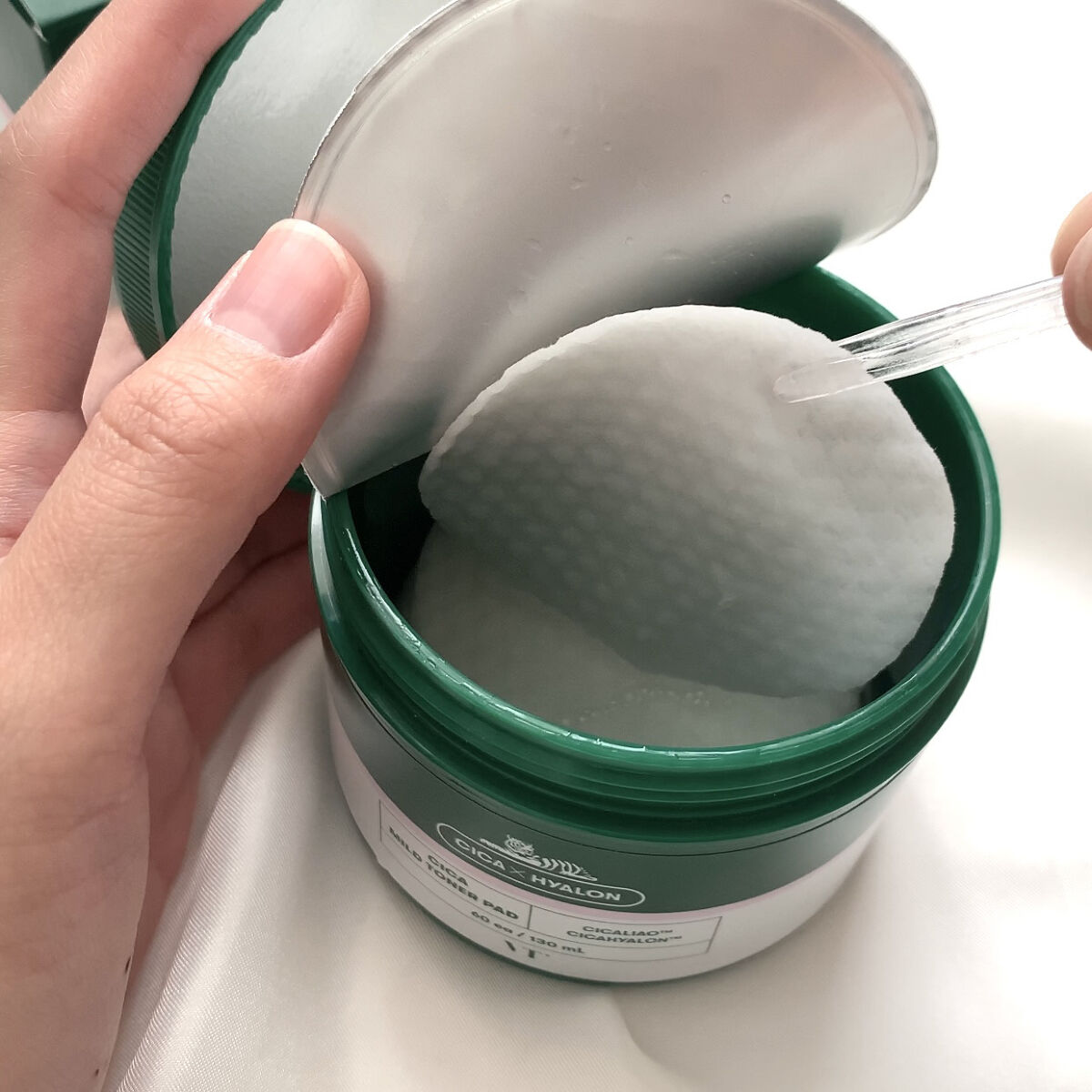 CICA マイルドトナーパッド/VT/トナーパッドを使ったクチコミ（2枚目）