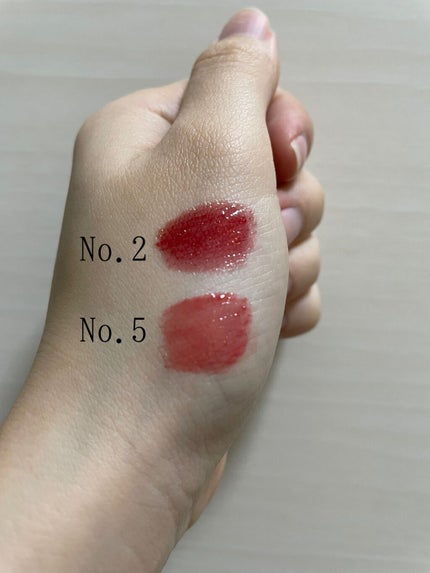 ノンスティッキーダズルティント N°2サンビーム【旧】/unleashia/リップティントを使ったクチコミ(2枚目)