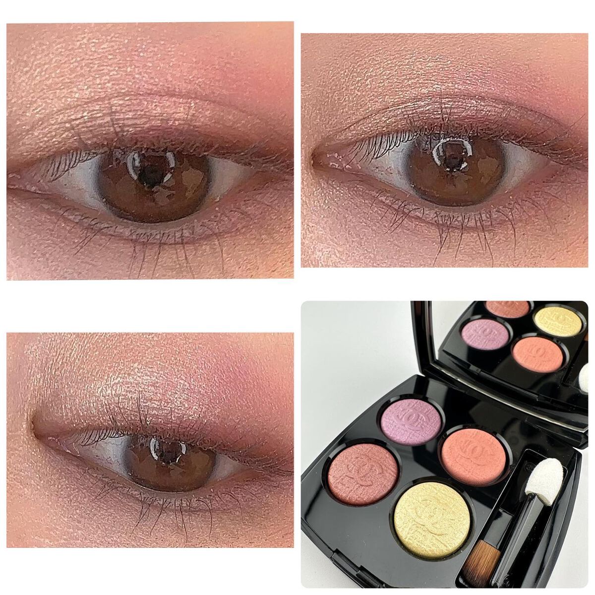 レ キャトル オンブル/CHANEL/アイシャドウパレットを使ったクチコミ（2枚目）