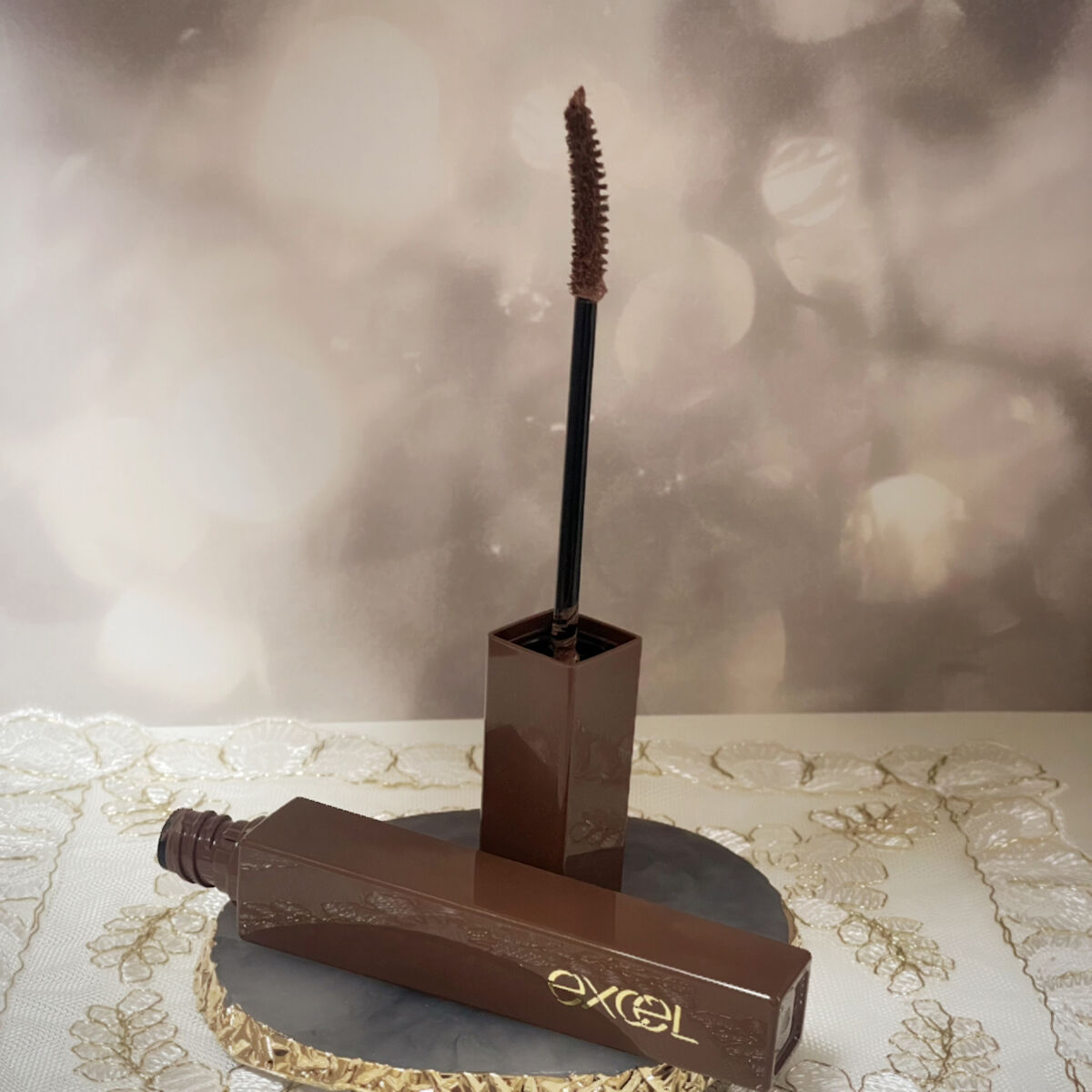 ロング＆カラード ラッシュ LC07 オートブラン/excel/マスカラを使ったクチコミ（2枚目）