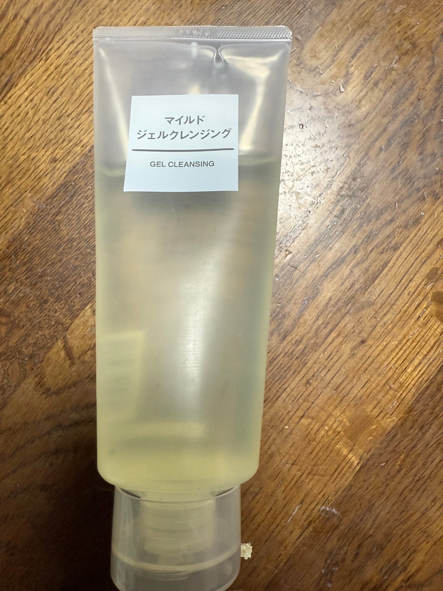 マイルドジェルクレンジング/無印良品/クレンジングジェルを使ったクチコミ(1枚目)