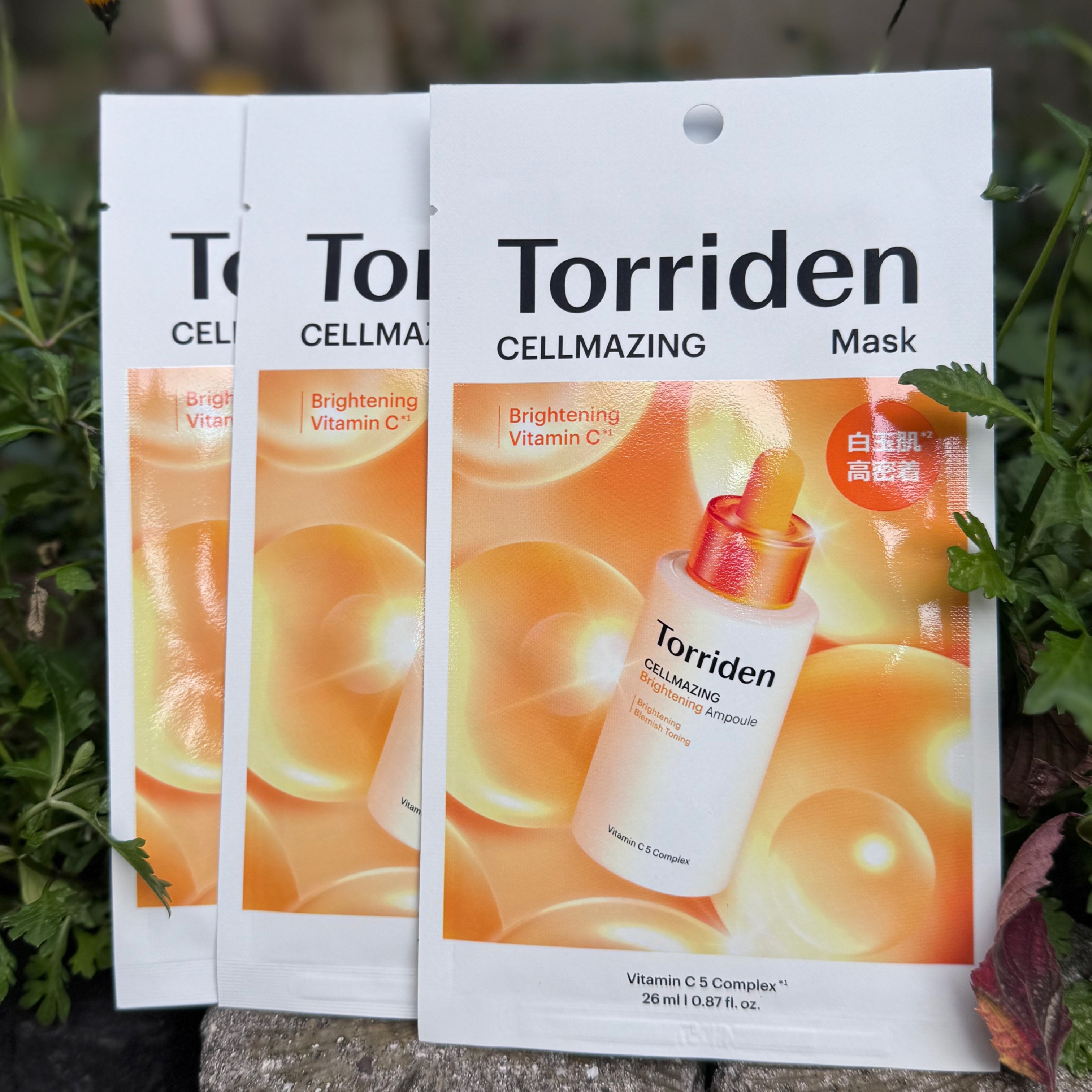 セルメイジング ビタC ブライトニングマスク/Torriden/シートマスク・パックを使ったクチコミ（2枚目）