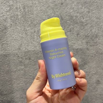 ビタミンA-mazingバクチオールナイトクリーム/By Wishtrend/フェイスクリームを使ったクチコミ(3枚目)