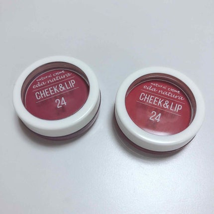 イーデナチュラ チーク&リップ&アイカラー/eda natura/ジェル・クリームチークを使ったクチコミ(2枚目)