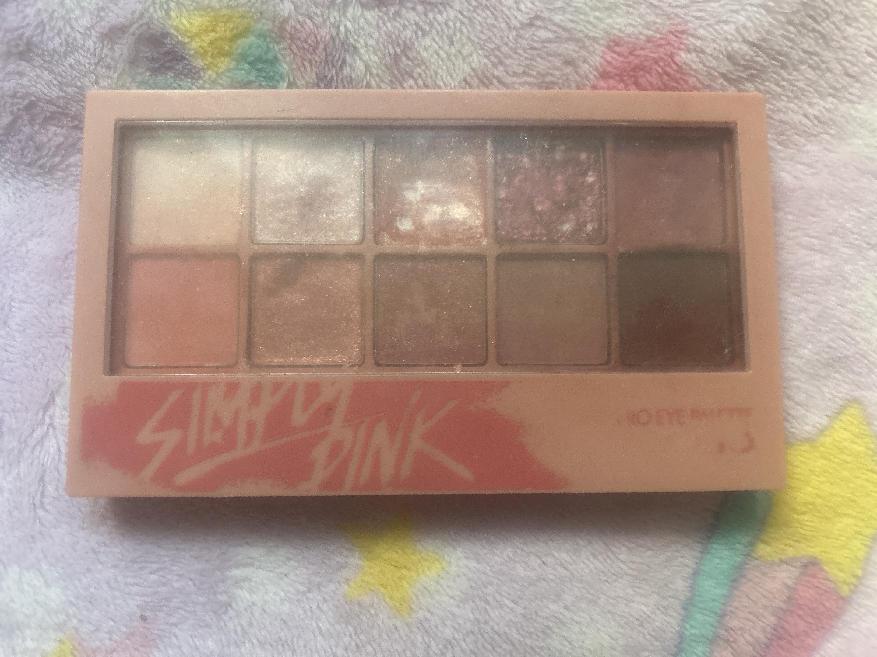 プロ アイ パレット 01 SIMPLY PINK/CLIO/アイシャドウパレットを使ったクチコミ（1枚目）