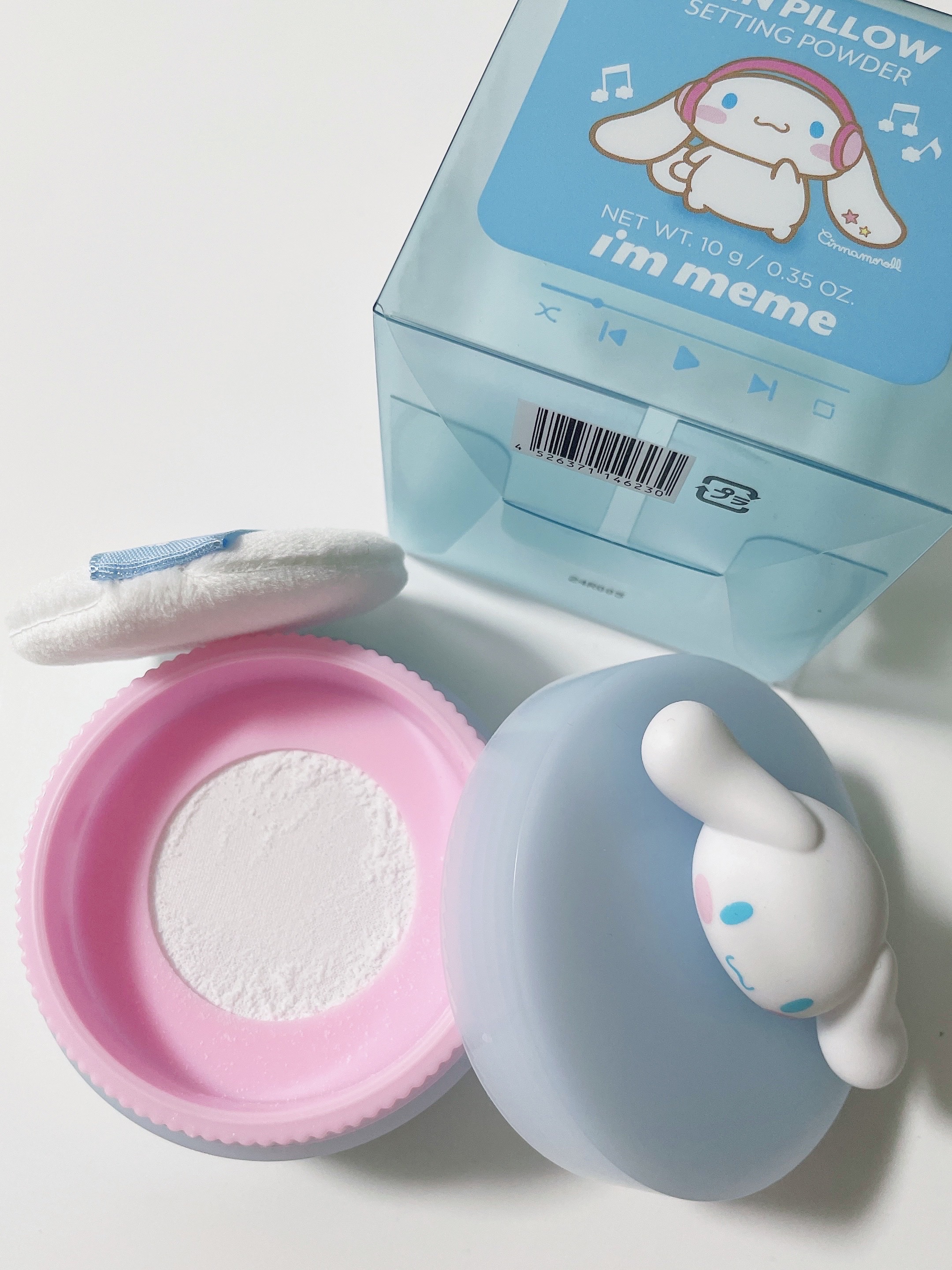 カラーキーリングリップオイル スポットライトオン シナモロール/i’m meme/リップグロスを使ったクチコミ（3枚目）