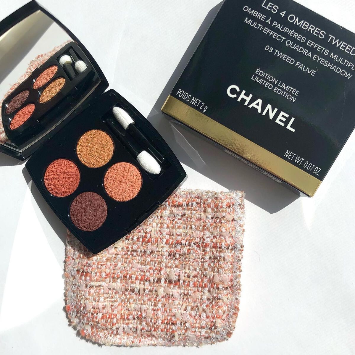 レ キャトル オンブル ツイード/CHANEL/アイシャドウパレットを使ったクチコミ(7枚目)