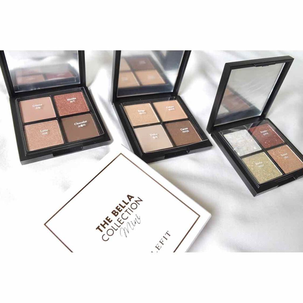 THE BELLA COLLECTION mini/CELEFIT/アイシャドウパレットを使ったクチコミ（1枚目）