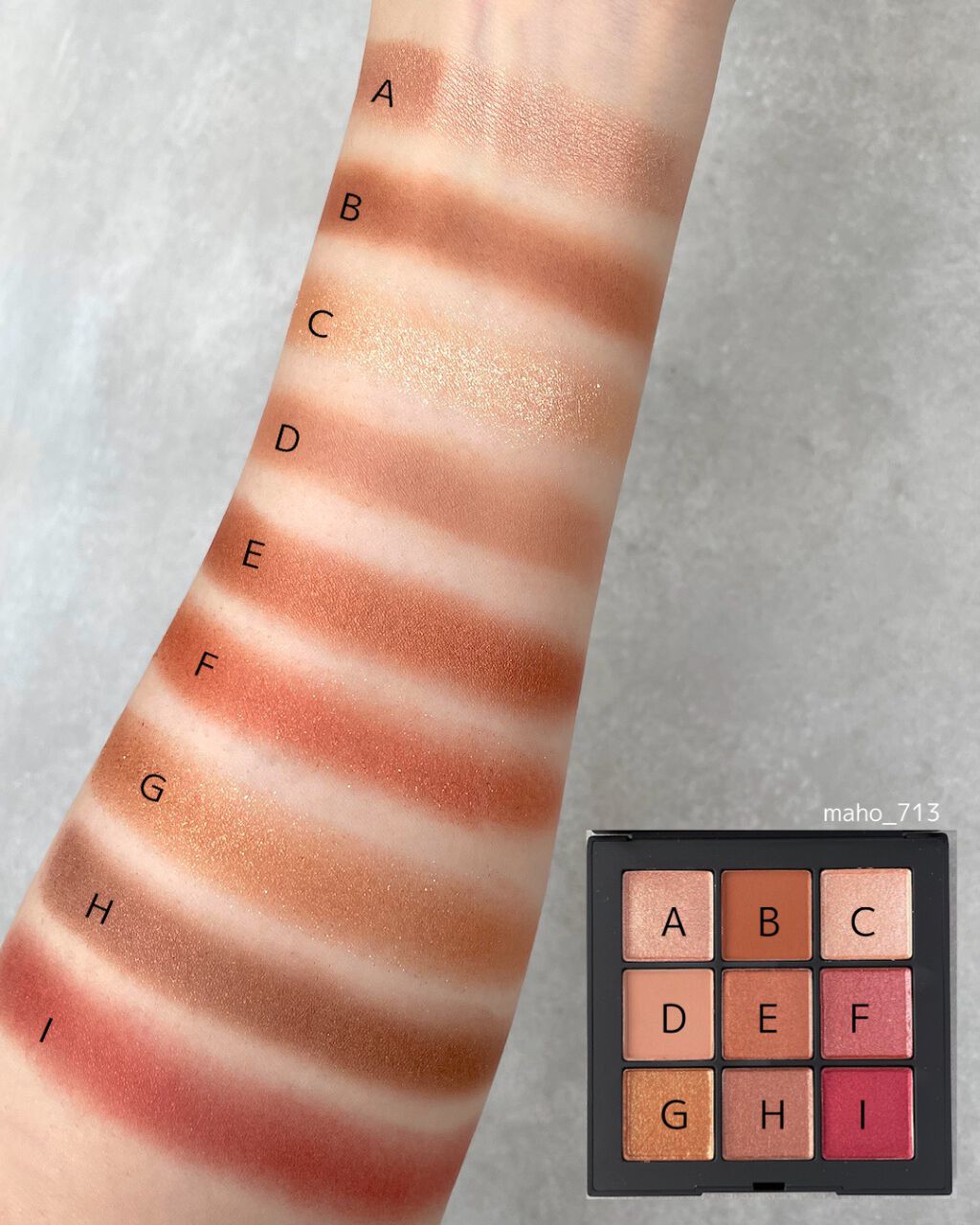 サマーソルスティス アイシャドーパレット/NARS/アイシャドウパレットを使ったクチコミ(5枚目)