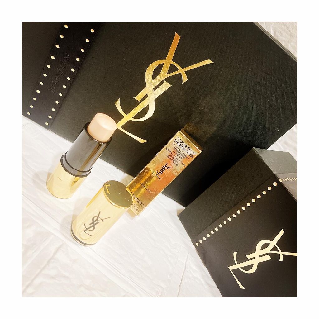 ラディアント タッチ シマー スティック/YVES SAINT LAURENT BEAUTE/ジェル・クリームチークを使ったクチコミ(1枚目)