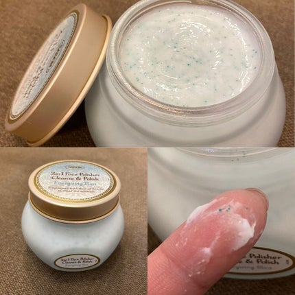 フェイスポリッシャー リフレッシング(ミント)/SABON/スクラブ・ゴマージュを使ったクチコミ(2枚目)