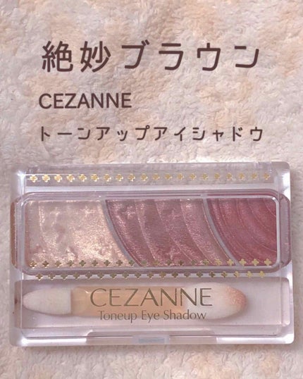 トーンアップアイシャドウ/CEZANNE/アイシャドウパレットを使ったクチコミ(1枚目)