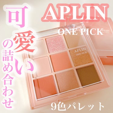 ワンピックアイシャドウパレット/APLIN/パウダーアイシャドウを使ったクチコミ（1枚目）