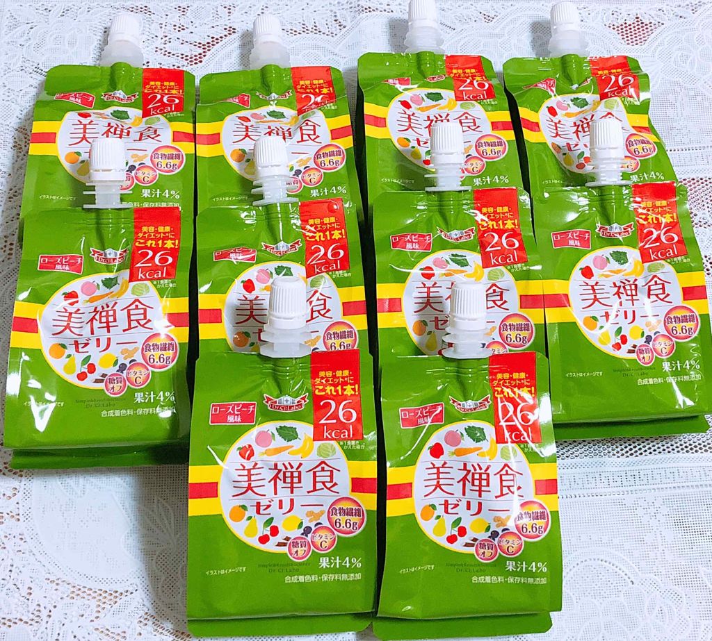 美禅食ゼリー/ドクターシーラボⓇ/ゼリー飲料を使ったクチコミ(1枚目)