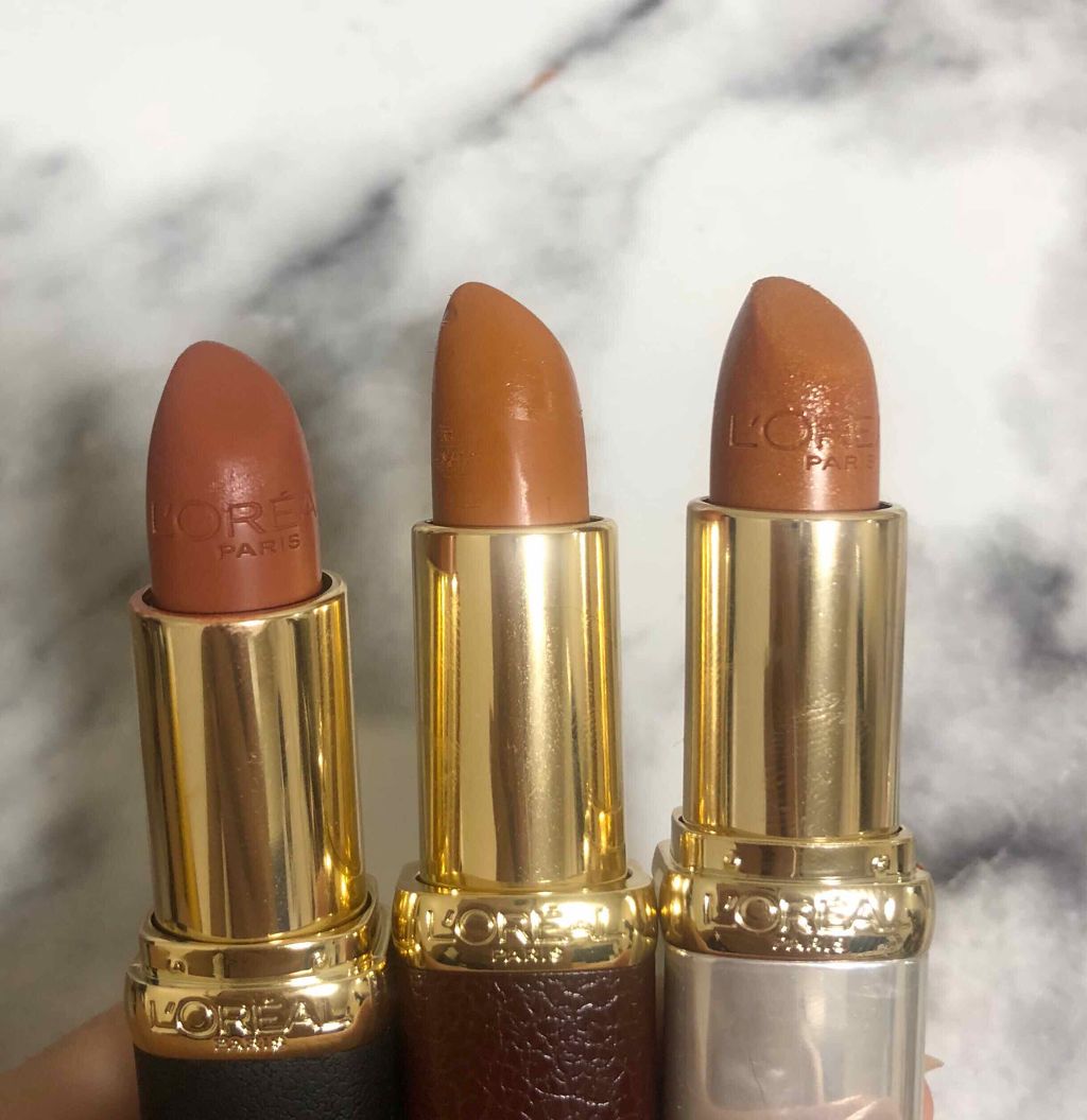 カラーリッシュモイストマットN/ロレアル パリ/口紅を使ったクチコミ(3枚目)