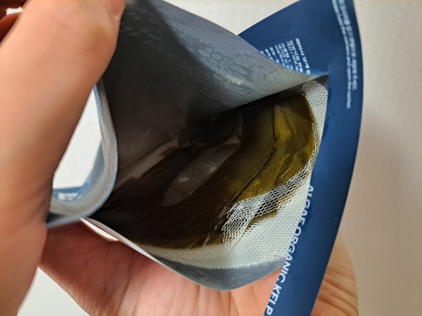 アルゲオーガニックコンブマスクパック/WHAMISA/シートマスク・パックを使ったクチコミ（2枚目）