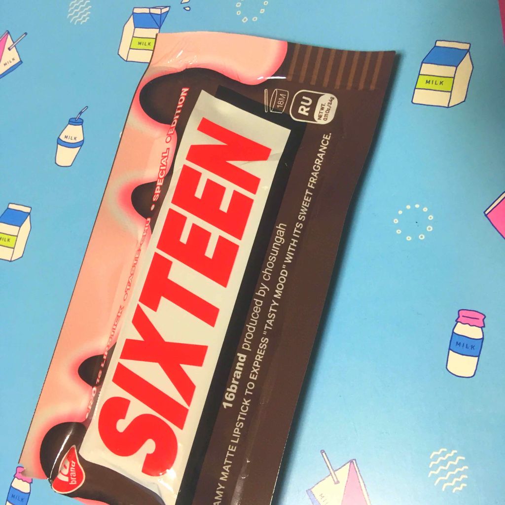 RU16 TASTE-CHU EDITION/16BRAND/口紅を使ったクチコミ（1枚目）