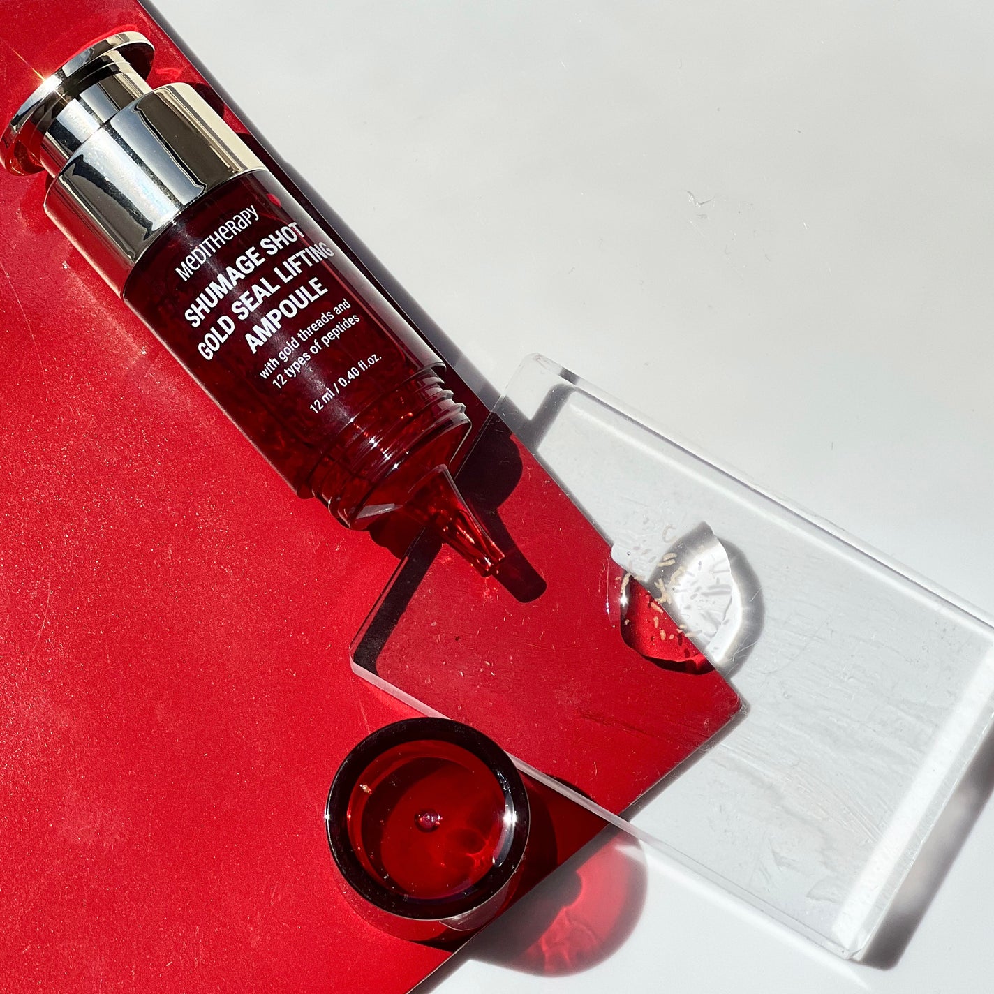 シューマジゴールド糸リフティングクリーム+EMS美顔器/MEDITHERAPY/フェイスクリームを使ったクチコミ(4枚目)