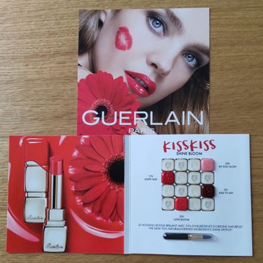 キスキス シャイン ブルーム 520 ラブ ブルーム/GUERLAIN/口紅を使ったクチコミ（1枚目）