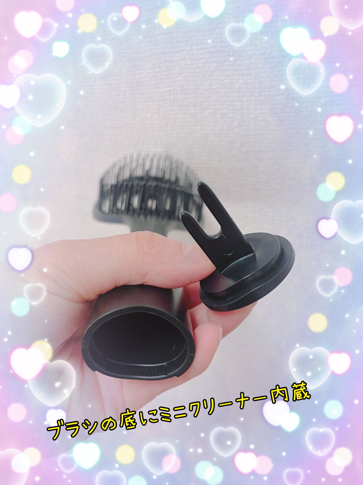 乾きやすいブローブラシ/DAISO/ヘアブラシを使ったクチコミ(3枚目)