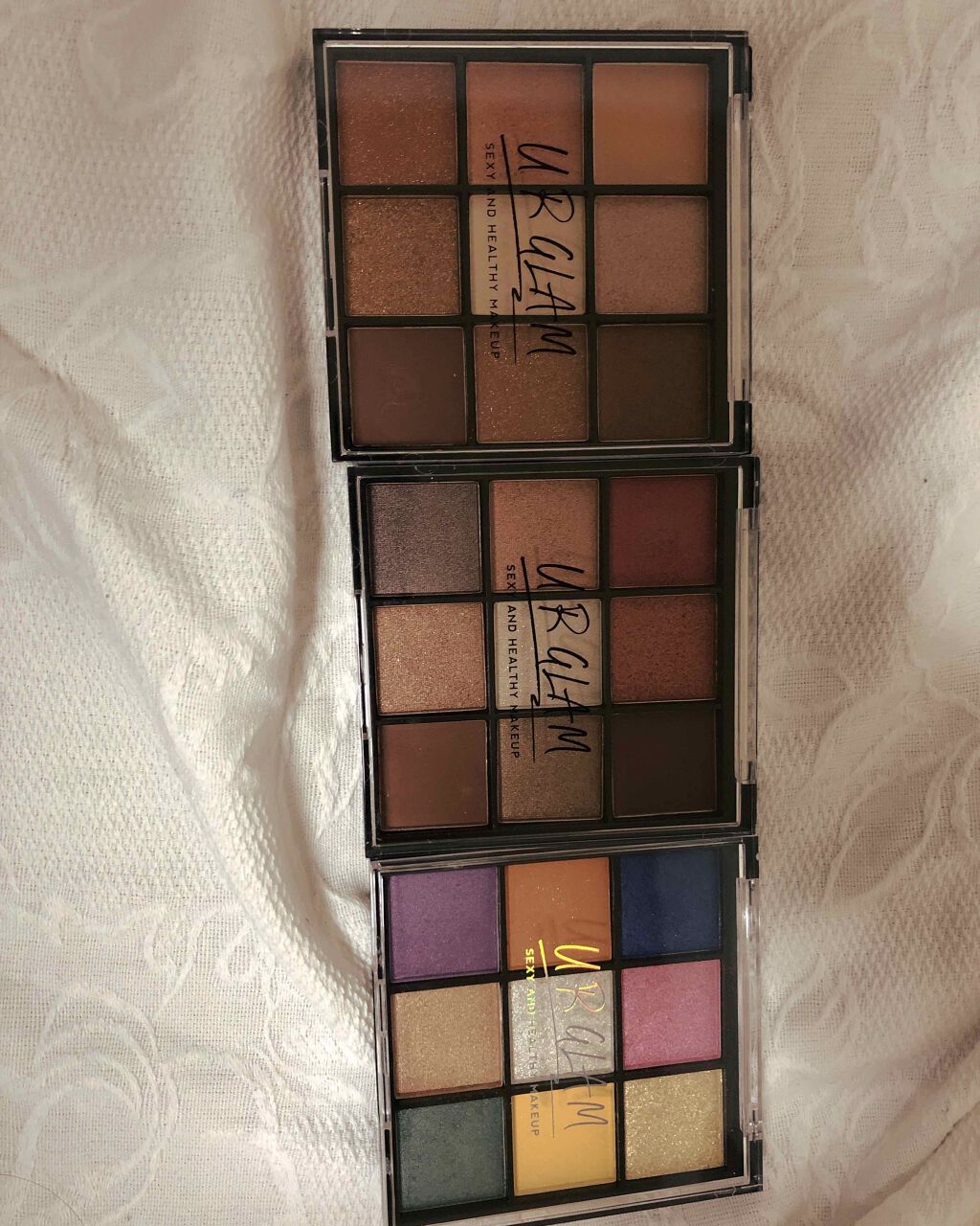 UR GLAM BLOOMING EYE COLOR PALETTE/U R GLAM/アイシャドウパレットを使ったクチコミ(1枚目)