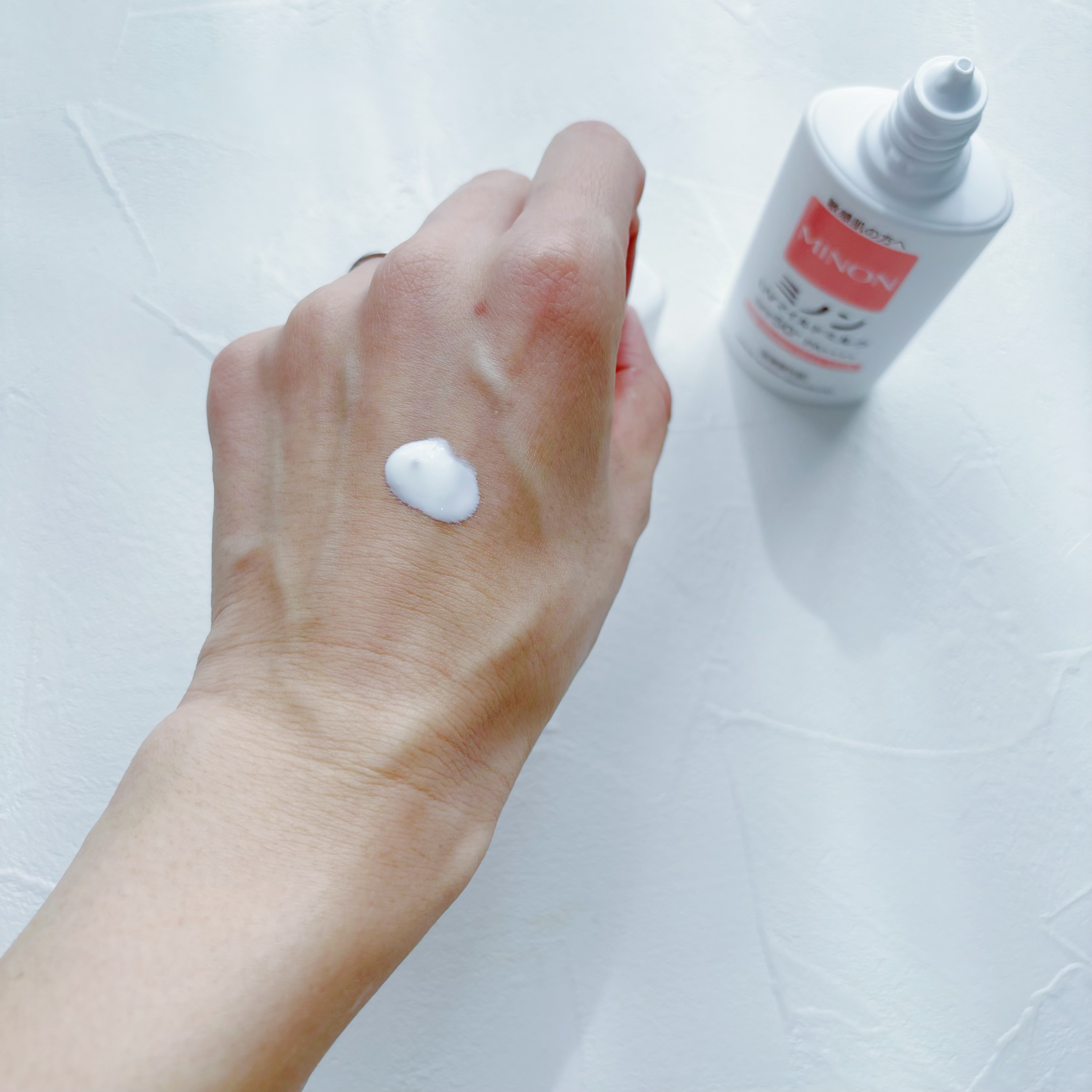 ミノンUVマイルドミルク/ミノン/日焼け止めミルクを使ったクチコミ（2枚目）