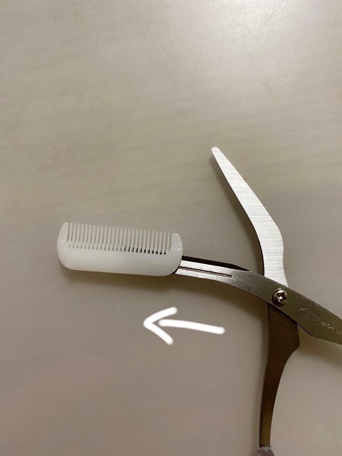 コーミングアイブロウシザース/マペペ/その他化粧小物を使ったクチコミ(4枚目)