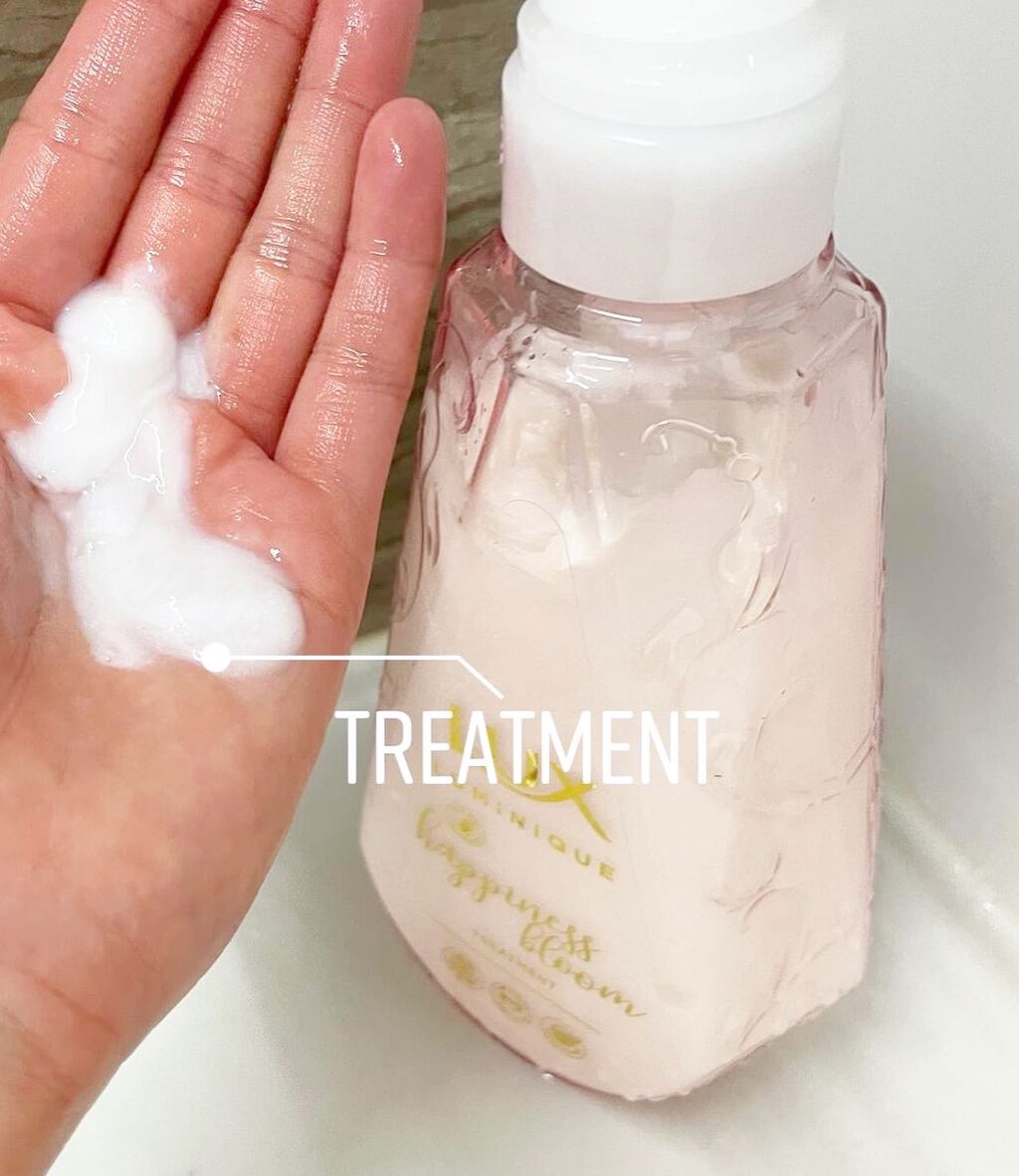 ルミニーク ハピネスブルーム シャンプー／トリートメント シャンプー ポンプ 450g/LUX/市販シャンプーを使ったクチコミ（3枚目）