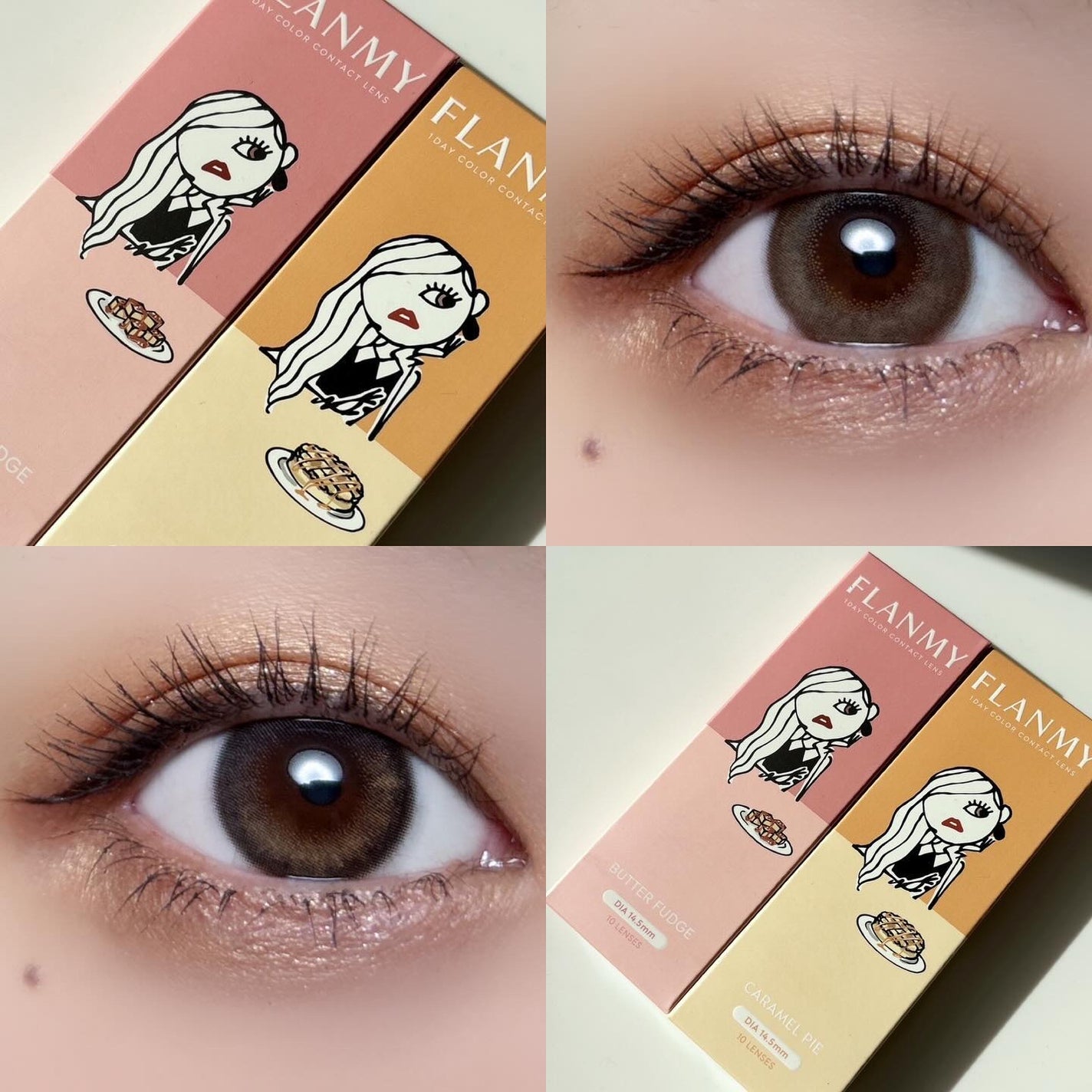 FLANMY 1day/FLANMY/ワンデー(1DAY)カラコンを使ったクチコミ(1枚目)