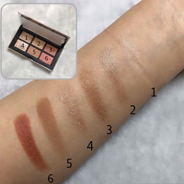 ナーズイスト ウォンテッド ミニアイシャドーパレット/NARS/アイシャドウパレットを使ったクチコミ（2枚目）