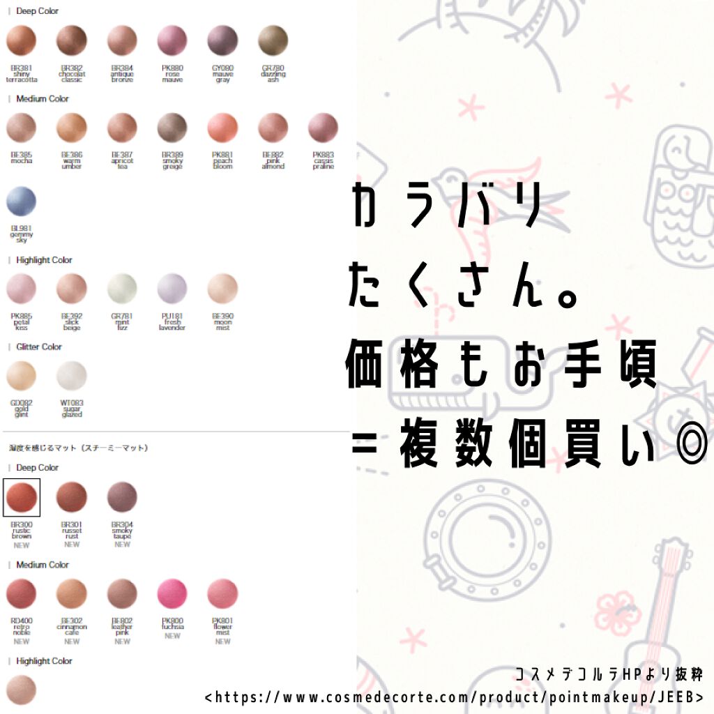 アイグロウ ジェム/DECORTÉ/ジェル・クリームアイシャドウを使ったクチコミ(3枚目)