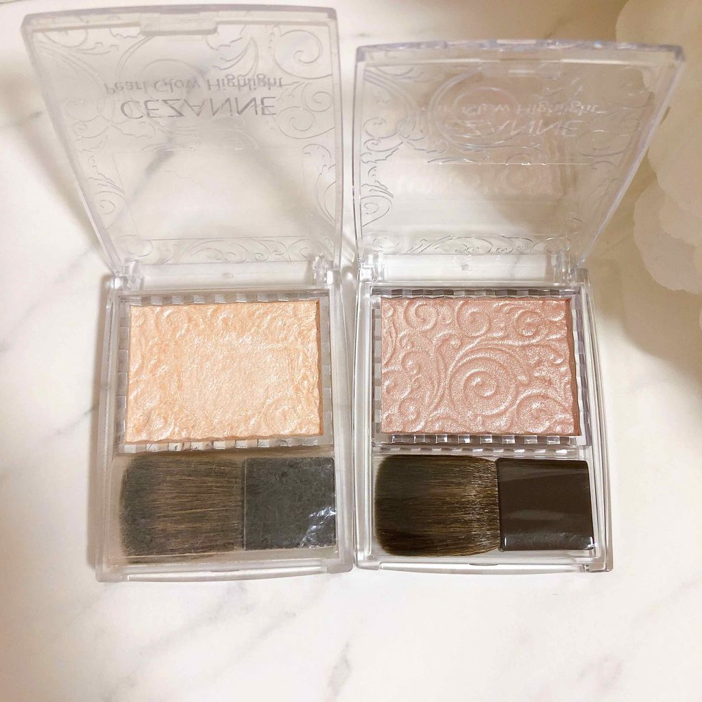 パールグロウハイライト/CEZANNE/パウダーハイライトを使ったクチコミ（2枚目）