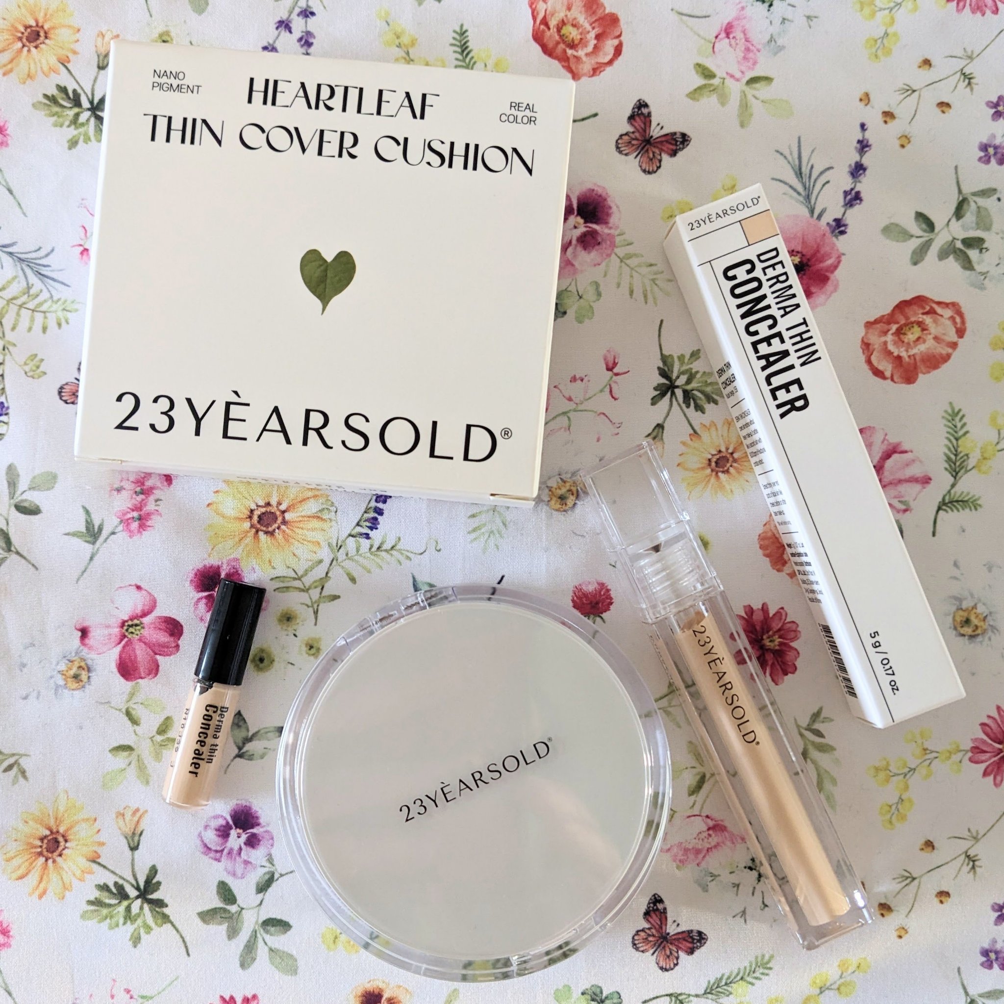 ハートリーフシーンカバークッション/23years old/クッションファンデーションを使ったクチコミ（2枚目）