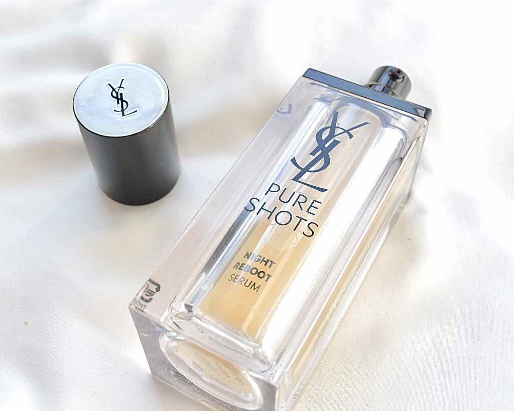 ピュアショット ナイト リチャージセラム/YVES SAINT LAURENT BEAUTE/美容液を使ったクチコミ(2枚目)