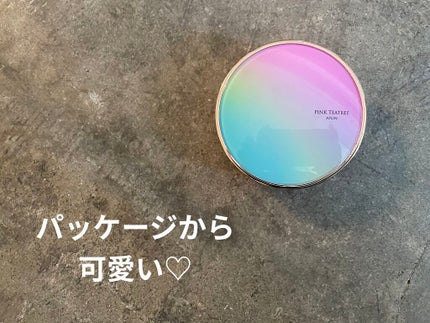 ピンクティーツリーカバークッション/APLIN/クッションファンデーションを使ったクチコミ(2枚目)